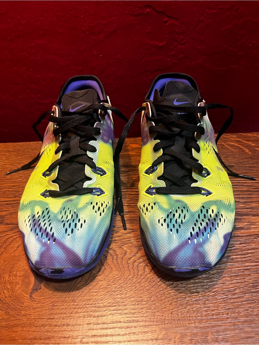 Nike Free 5.0 TR Fit 5 Tie Dye Galaxy Running Shoes Size
